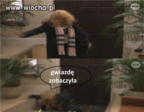 Ale wiocha poszło w tv