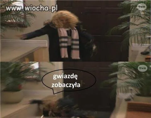 Ale wiocha poszło w tv