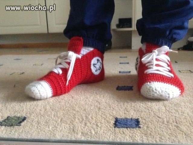 Nie stać mnie na oryginały to babcia mi zrobiła