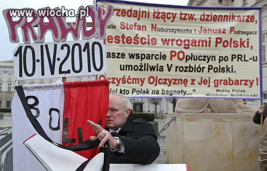 A jeden z uczestników przyniósł makietę - 