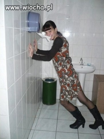 Pożeraczka toaletowa.