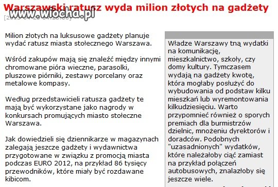 No brak mi słów - po prostu Wiocha