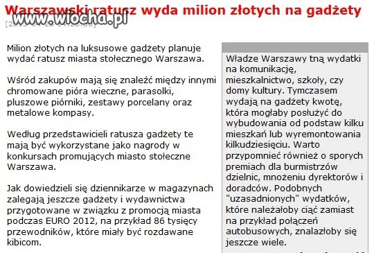 No brak mi słów - po prostu Wiocha