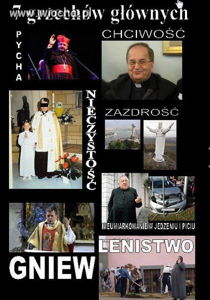 7 grzechów głównych