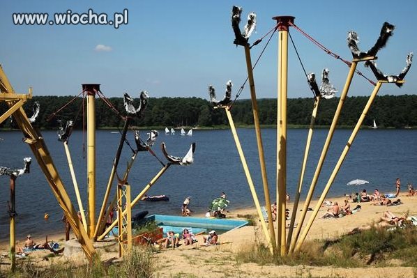 Spalona zjeżdżalnia