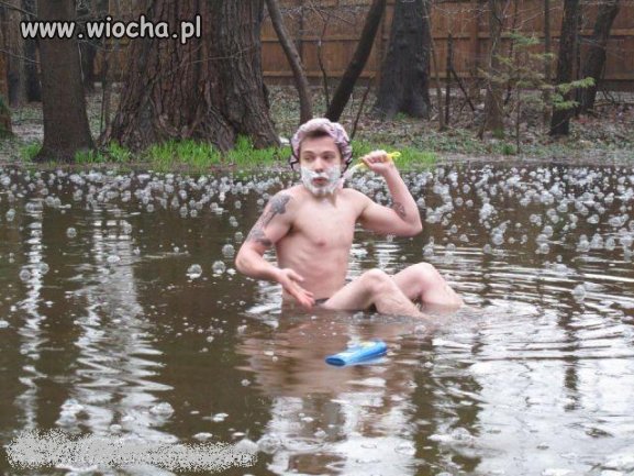 Ekstra kąpiel.