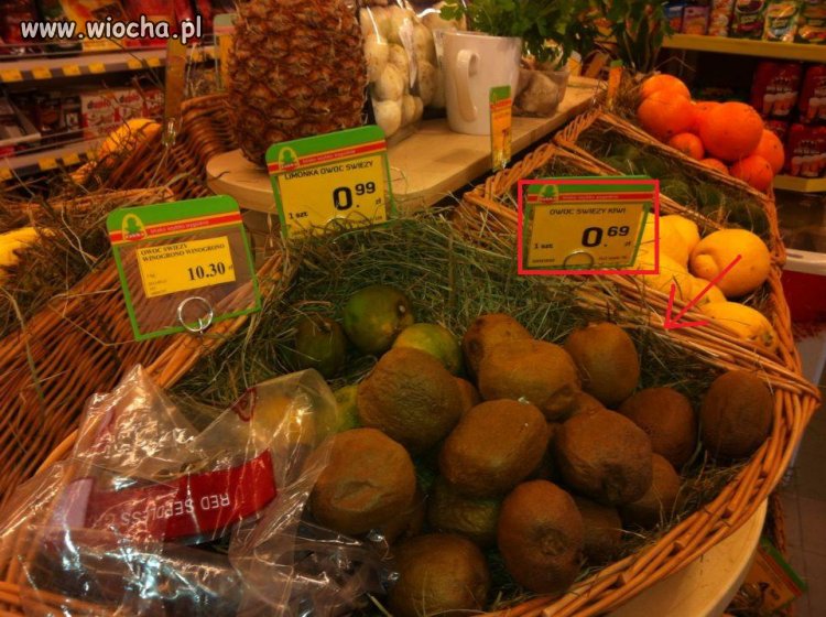 Owoc Świeży kiwi!