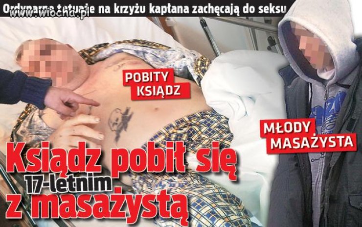 Chłopak nie chciał mu się oddać 