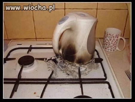 Babciu, nastawiłaś wodę