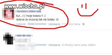 Moje kolana...
