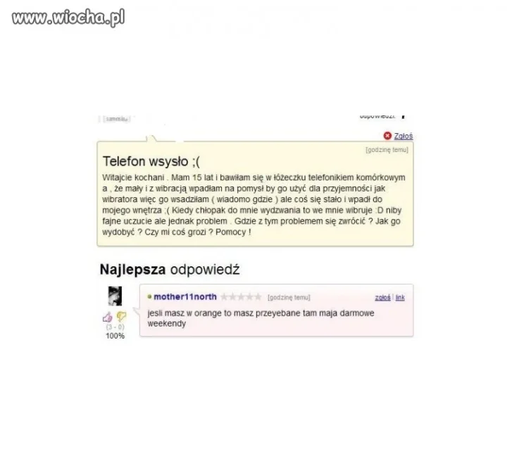 Telefon ,, wsysło"
