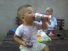 Wnuk pije 