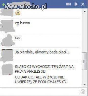 Alimenty będę płacił ...