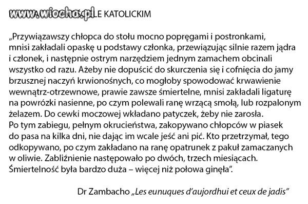 Nawet mnie boli, jak czytam ten opis.