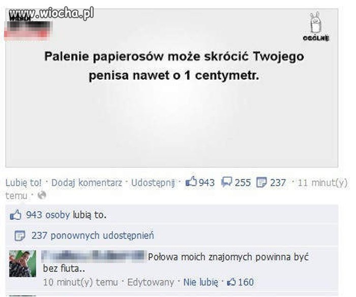 Palenie papierosów ...