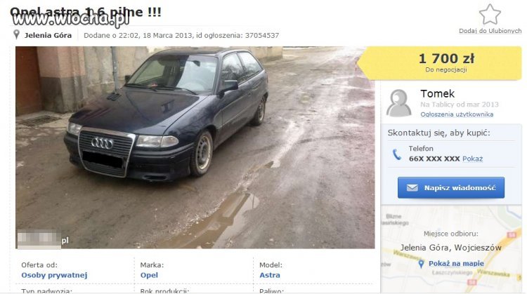 AUDI ASTRA co to jest?