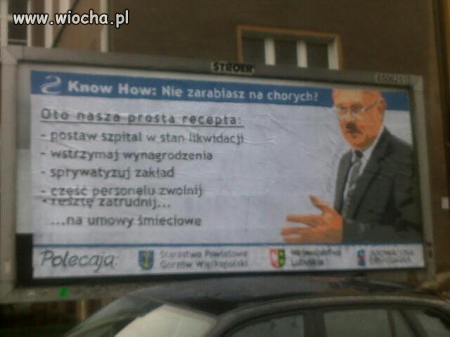 Chcesz zarobić na prywatyzacji służby zdrowia?