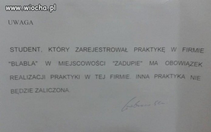 Jak się zobowiązał...