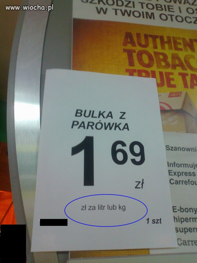 Absurd w sklepie. Takie rzeczy tylko w polsce