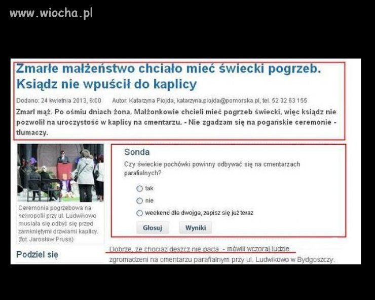 Nie ma wyboru ...