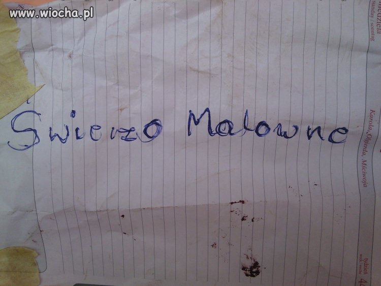 "Świerzo malowne" 