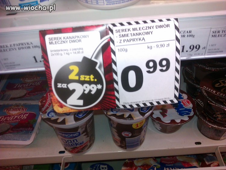 Promocja w żabce...