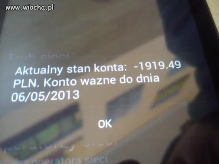 Hajs się nie zgadza 