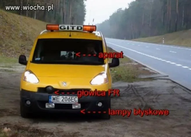 Uwaga na żółte Peugeoty Partnery. 