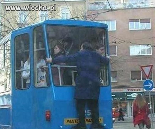 Nowy sposób jazdy na gapę