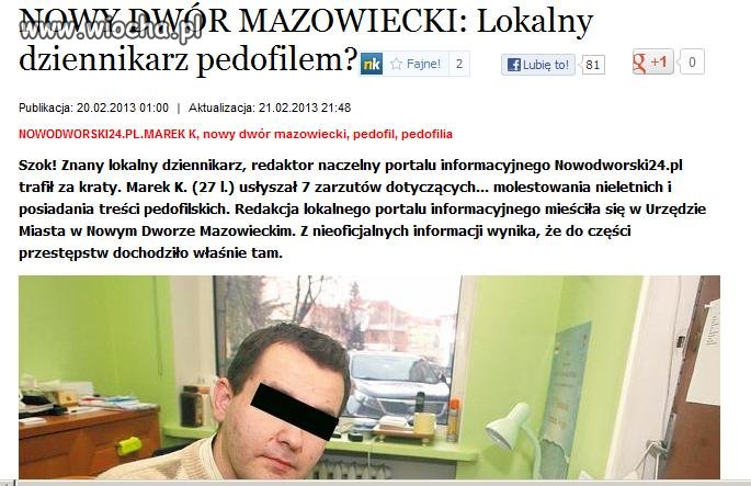 Dziennikarze (wszyscy) to pedofile