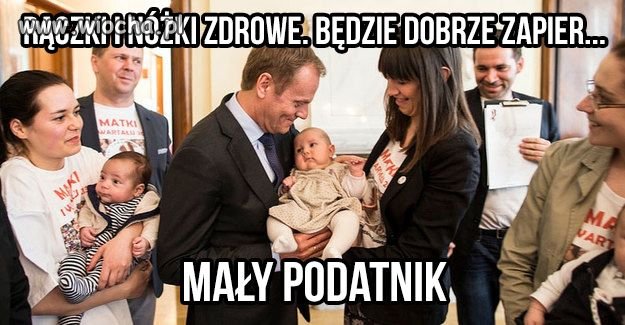 Tusk wszędzie ...