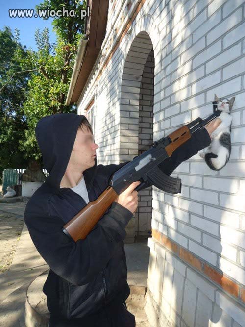 Kolejny debil popisuje się swoją głupotą...