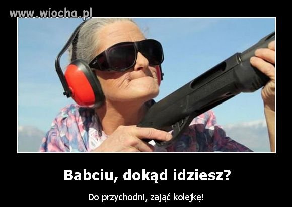 Wesołe jest życie staruszka...