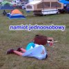 Namiot jednoosobowy