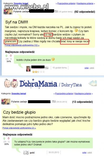 Patriotka co po Polsku pisać nie potrafi