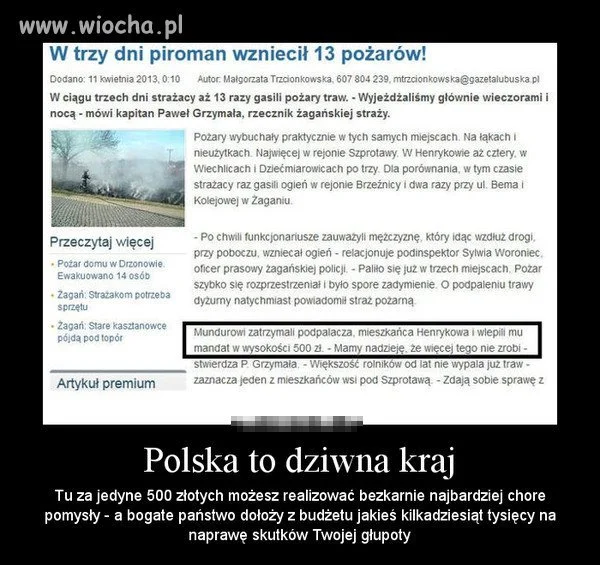 Dziwny jest ten kraj...