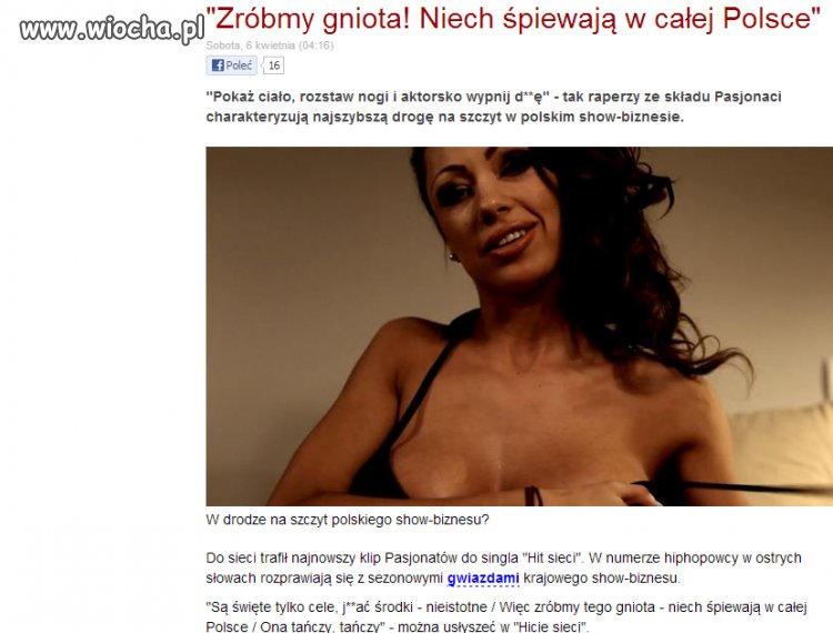 Najszybsza droga do sławy