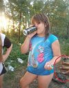 Dama...a piwo z puszki pije