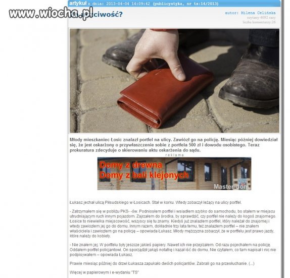 Bądź uczciwy...