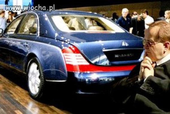 Nowy Maybach z babki renty
