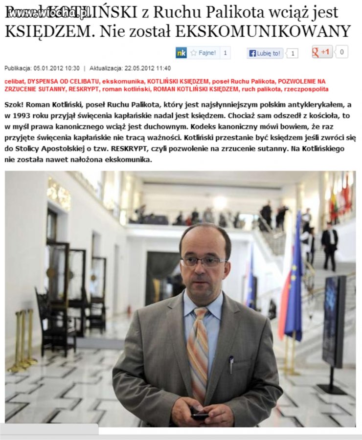No to Kuria ma swego reprezentanta 