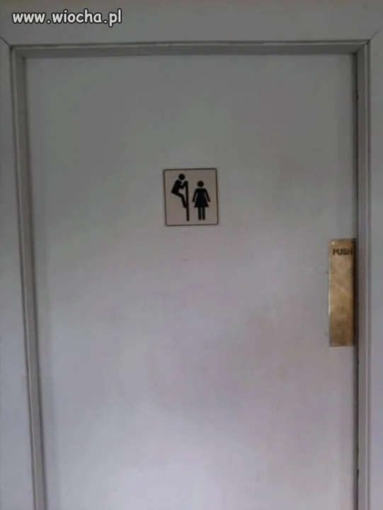 WC męskie?