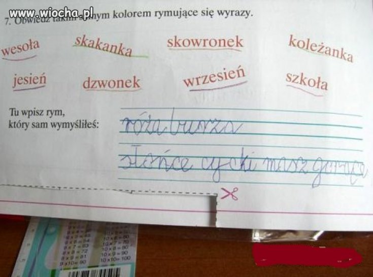 Cóż za rymy