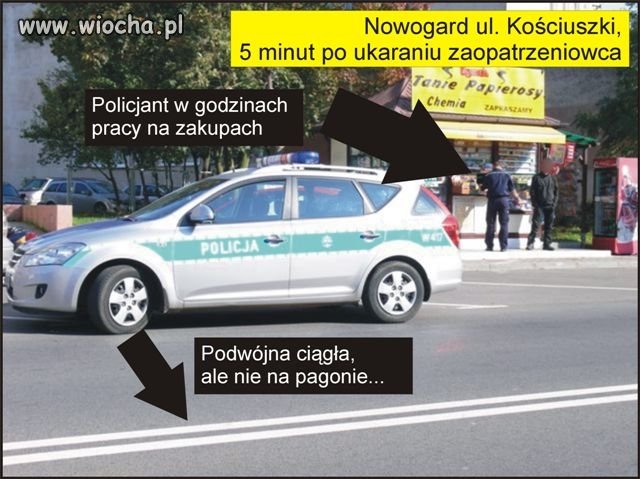Policja w naszym kraju może wszystko...