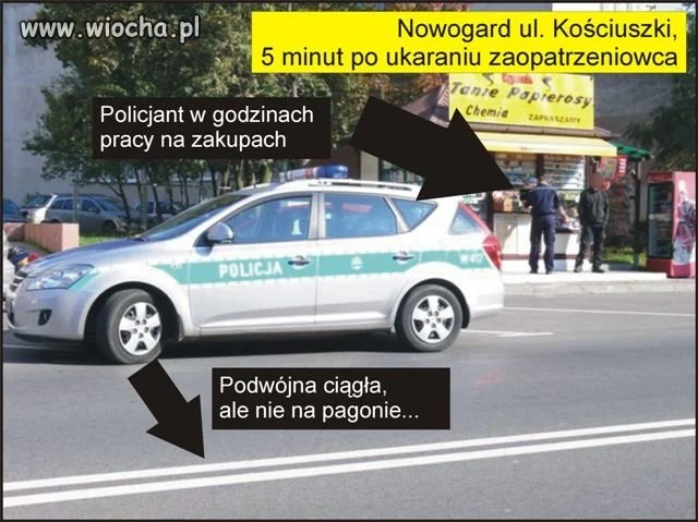 Policja w naszym kraju może wszystko...
