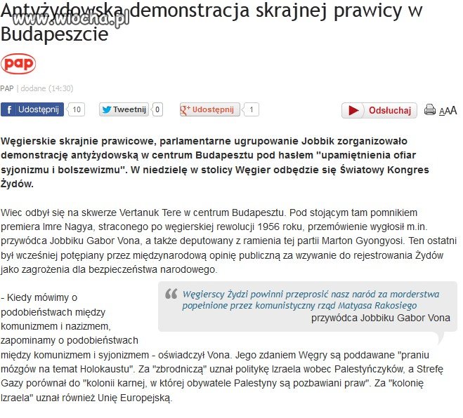Nareszcie ktoś mówi prawdę