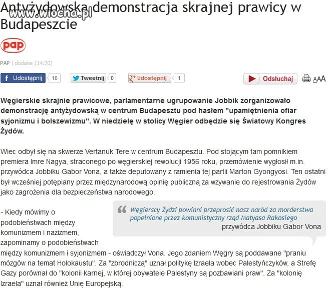 Nareszcie ktoś mówi prawdę