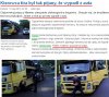 Kierowca tira był tak pijany...