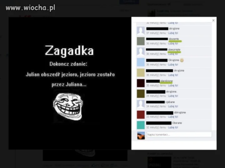 Facebook - Im dłużej siedzisz