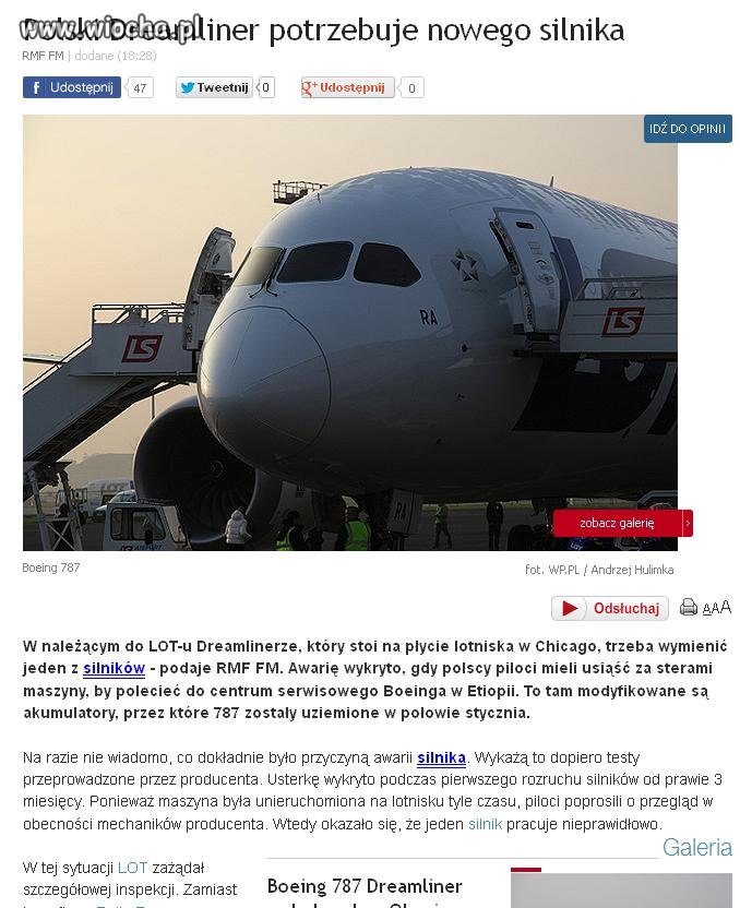 Nie zdążył wyruszyć do serwisu...